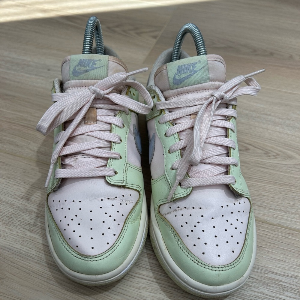 Nike Women’s Low Top Sneakers in Mint Green, Light Pink & Lavender - Picture 2 of 8